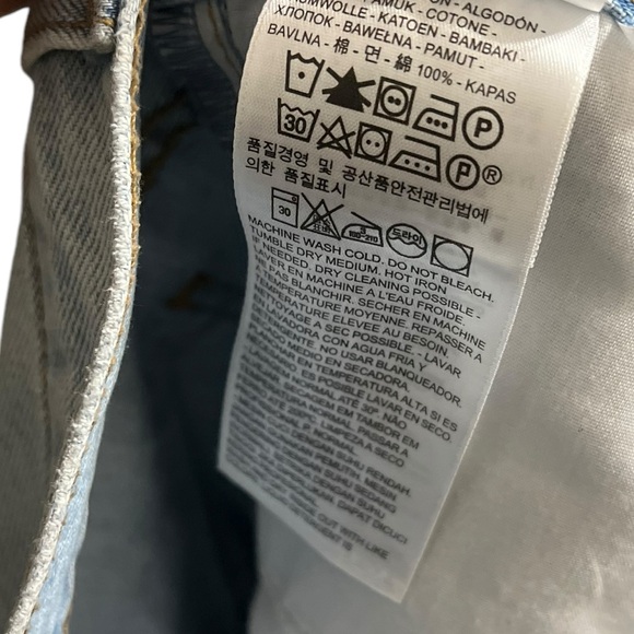 LEVI’S High Rise Orange Slim Tab Skinny Denim Jeans - Picture 9 of 9